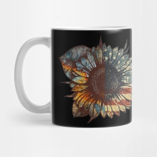 sunflower 4th of july shirt Mug